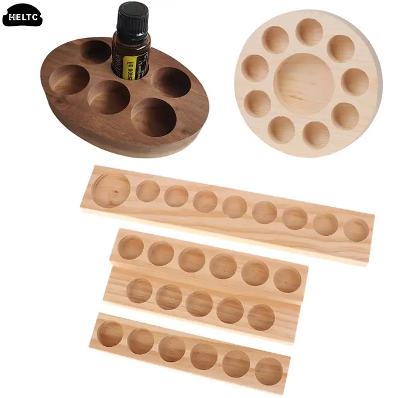 Espositore In Legno Per Olio Essenziale A 6/10/11 Fori Espositore Per Olio Essenziale Liscio Per Portabottiglie Per Profumo Di Olio Essenziale Doterra