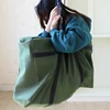 Large Capacity Clothes Quilt Storage Bag Organizer Wardrobe Large Capacity Thickened Canvas Pouch Travel Bag Bedding Accessories 5