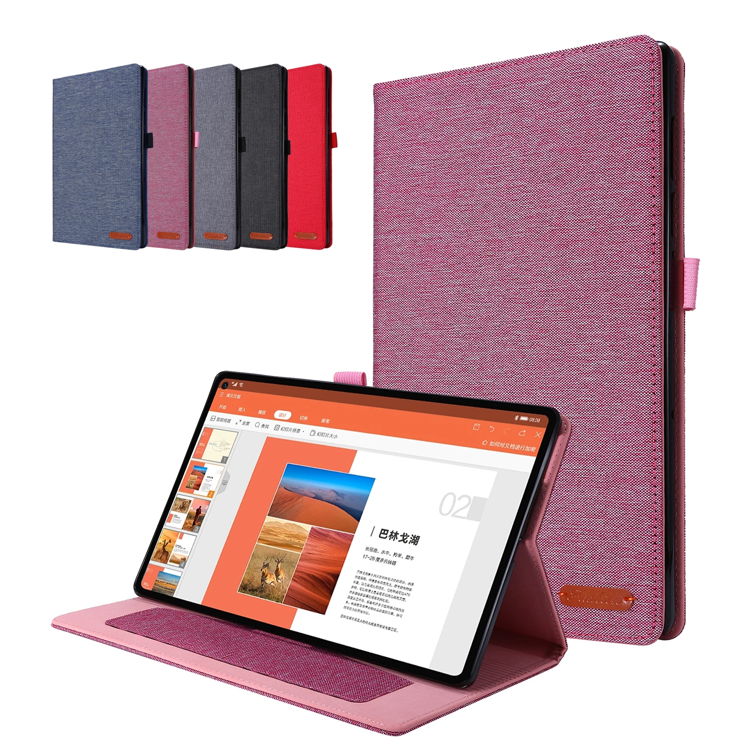 Caso di vibrazione Del Basamento Per Lenovo Tab P11 TB-J606F P11 Pro TB-J706F M10 Più TB-X606F M10 X605 TB-X505F TB-X306F E10 TB-X104F P10 X705F_voghion.com