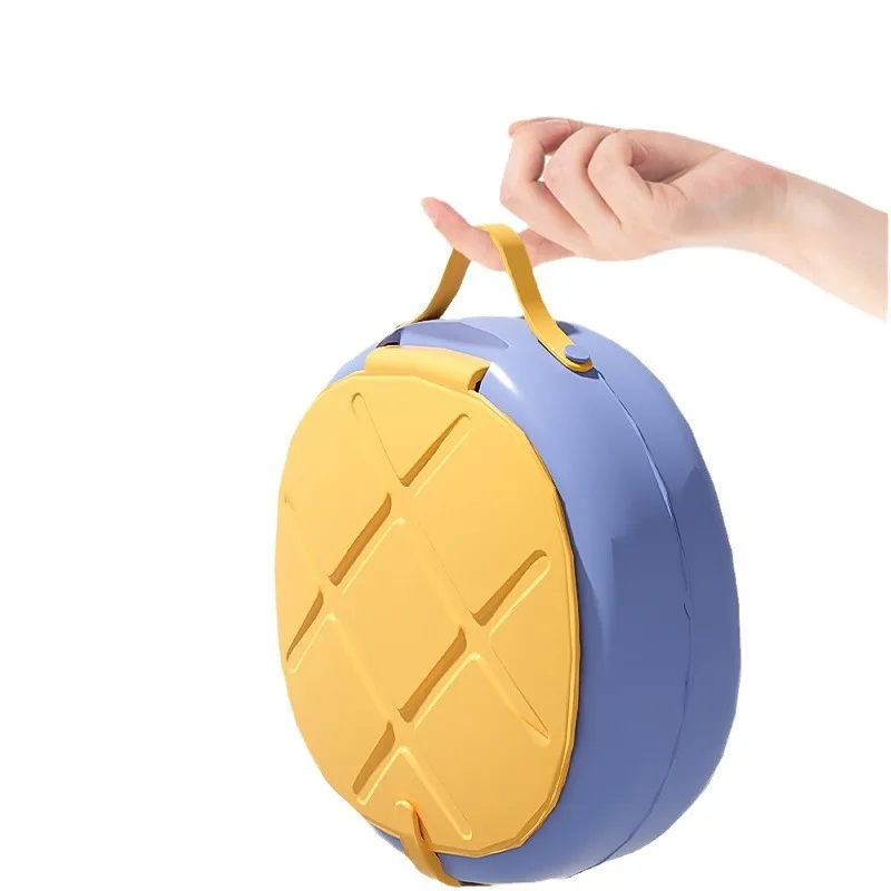 Potty Training Seat Children's Portable Collapsible Toilet Foldable Furniture For Toddler Outdoor Anti-slip Chair Clean Easily 4