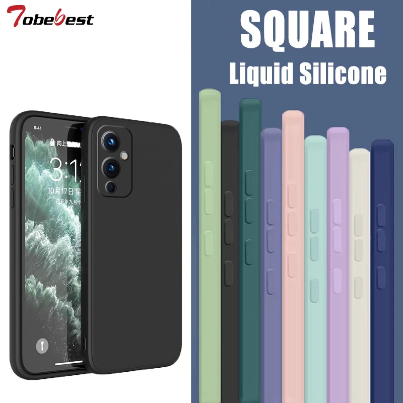 Premium Liquid Silicone Protective Case with Camera Guard and Straight Edge Design