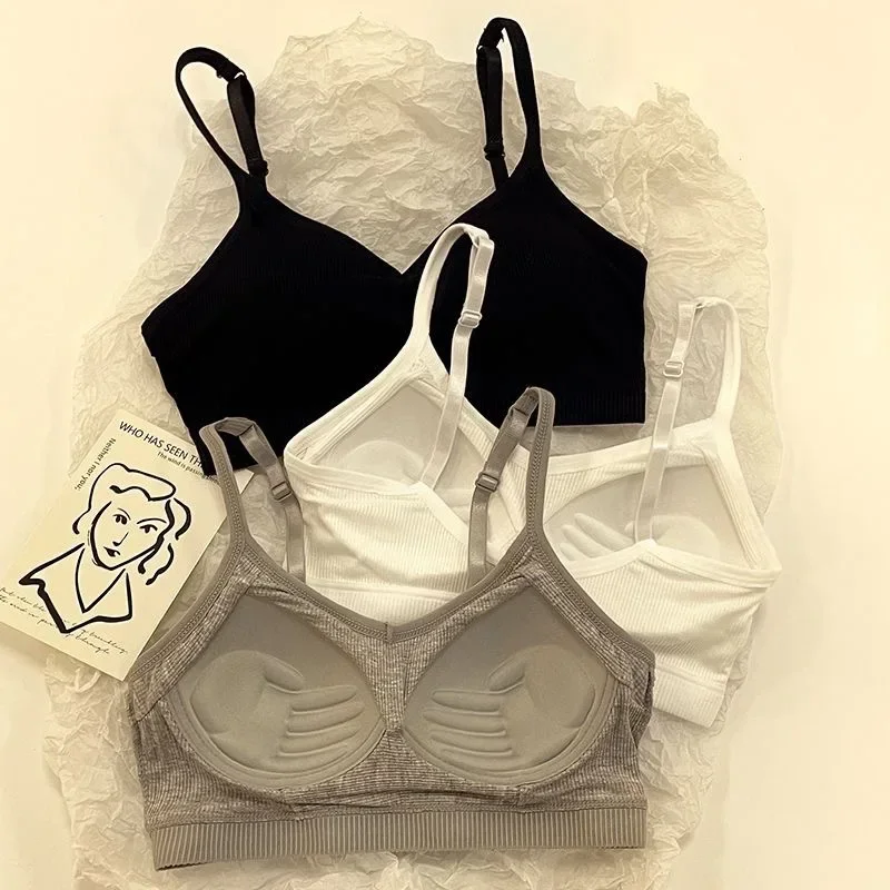 Seamless Tops Tube Push Up Brassiere Bras Womens Cotton Breathable Bralette Wire Free Sleep Bra Top Bralette Girls Underwear women lingerie bra women tube tops