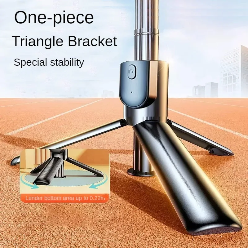 Bluetooth Wireless Selfie Stick Mini Tripod Extendable Remote Shutter Led Light For Smartphones Balance Steady Shooting Live