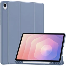 Magnetic Tablet Case with Pencil Holder and Wake Stand for Tab S11 2025 11 inch (Lavender)