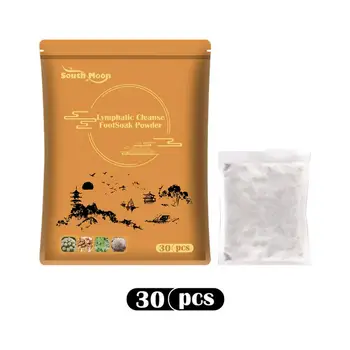 30pcs Foot Bath Powder Foot Spa Packs Natural Herb Hot Bathing Body Care Relax Anti Insomnia Detox Health Care Feet Care Tool 6