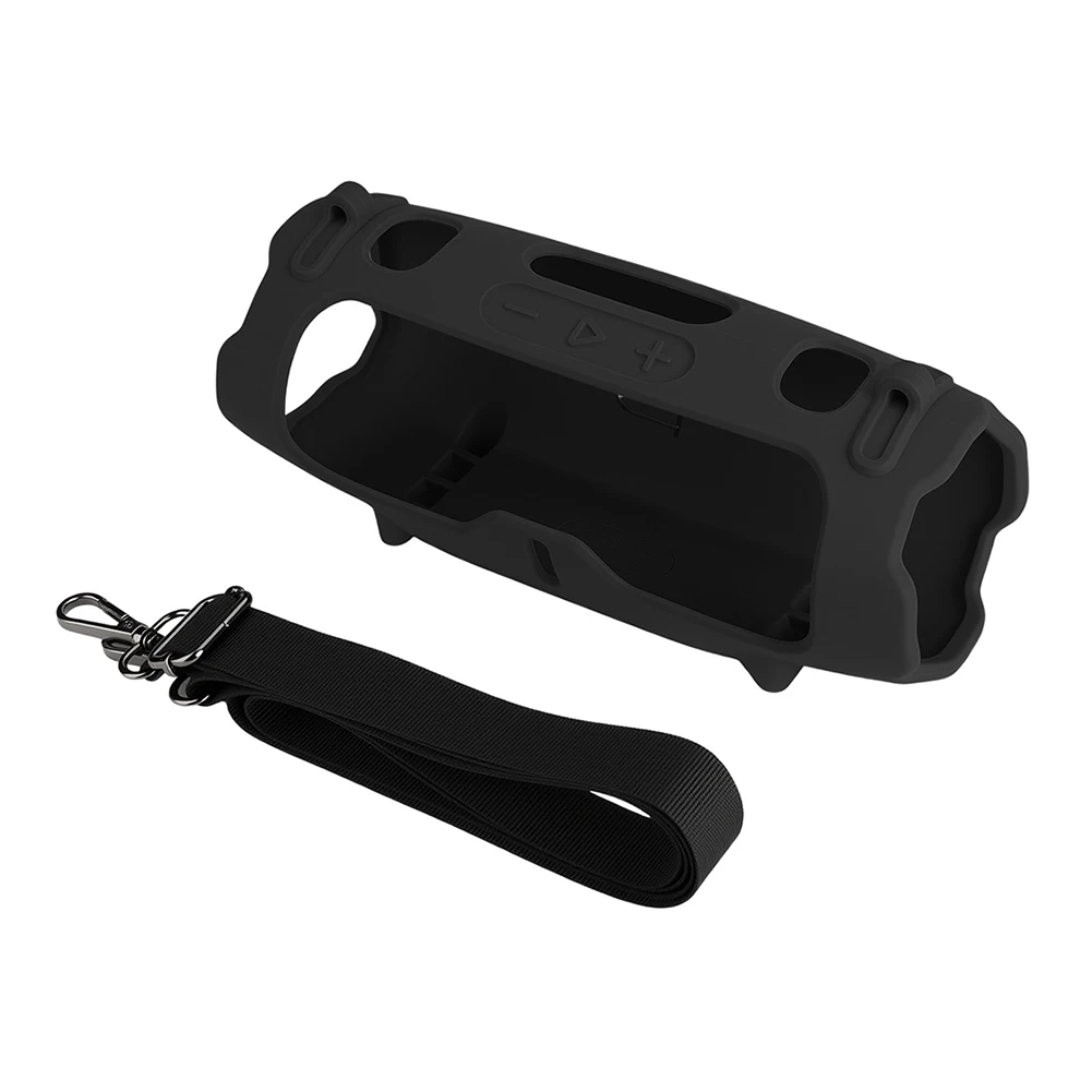 Portable Travel Soft Cover Protective Sleeve Cover Silicone Protective Cover Shell for JBL Charge 6 Portable BT Speaker