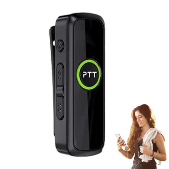 Mini Walkie Talkie Handsfree Clip Two Way Radios Handsfree Speaker Two Way Earpiece Radio Portable Clip Clear Earpiece Sound 2