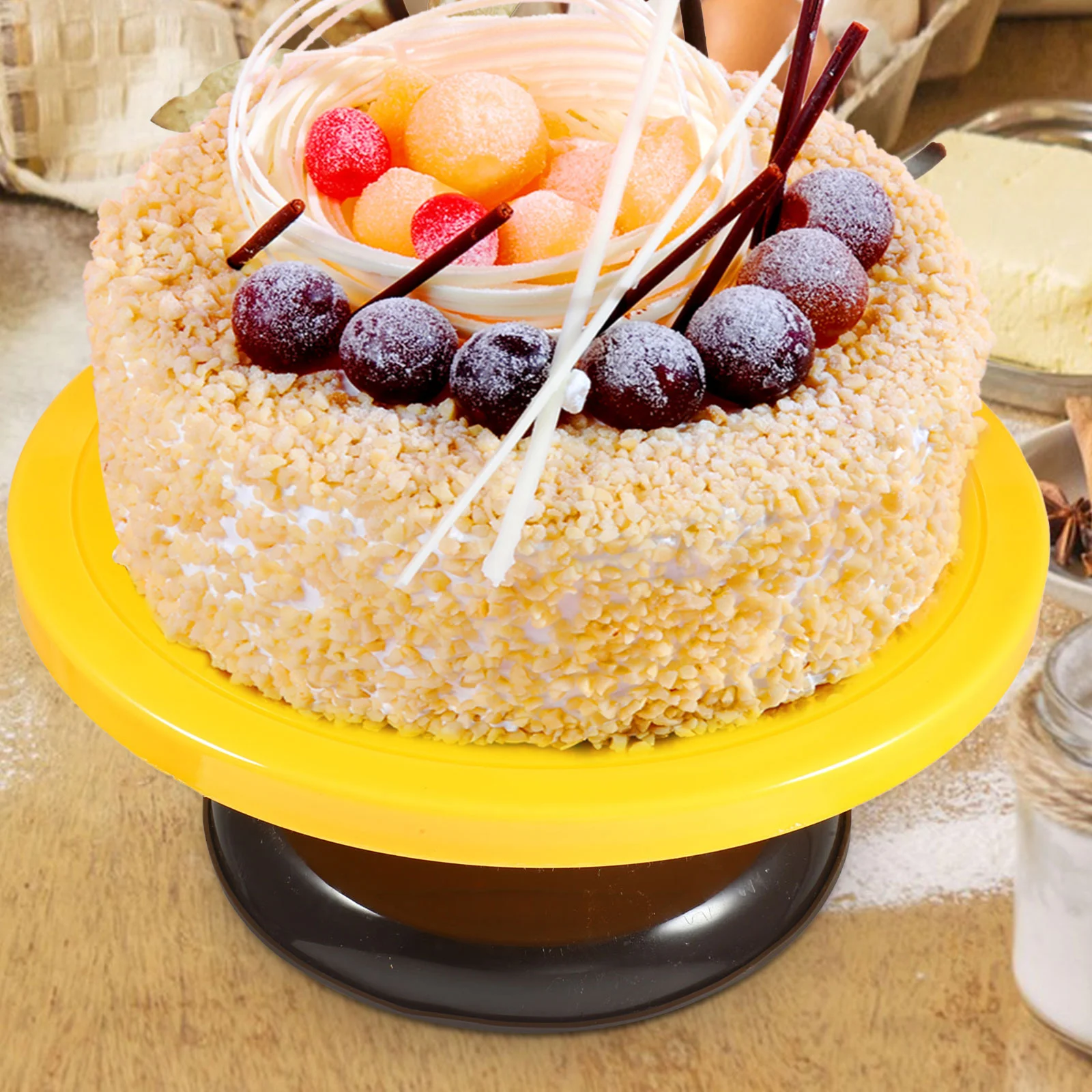 

Cake Decorating Turntable Non-skid Cake Turntable Cake Stand Cake Making Tool