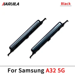 Premium Replacement Side Keys - Power & Volume Buttons (A32 5G Black)