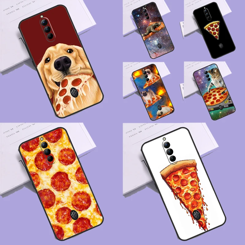 Pizza Food Bacon Cheese Funda Per Nubia Red Magic 8S 8 Pro Plus Redmagic 6 Pro 7 Pro 6S 7S 6R 5G 5S Custodia Per Telefono