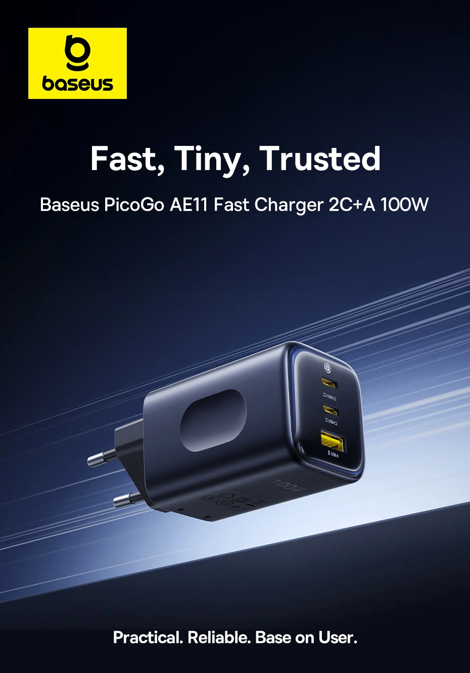 Baseus PicoGo AE11 GaN6 Pro Charger 100W