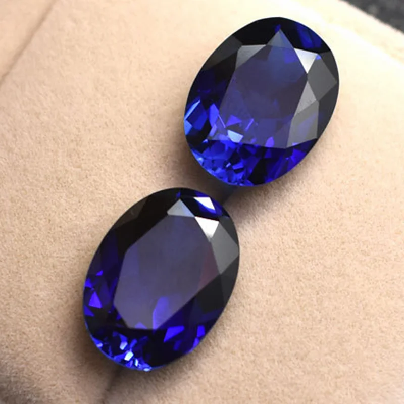 

Natural Sapphire Oval Faceted Cut for Collection and Jewelry Making Premium VVS Loose Gemstone Large Size Cut High Quality