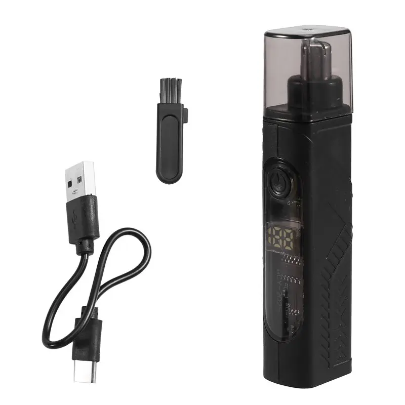 【OFF SHELF】코털깎이 USB 충전식 남성용 그루밍 세트 남성용 충전식 눈썹 면도기
