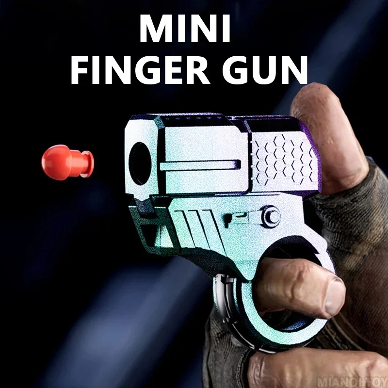 New-Metal-Decompression-Toys-Throwing-Shell-Bullet-Gun-Fingertip ...
