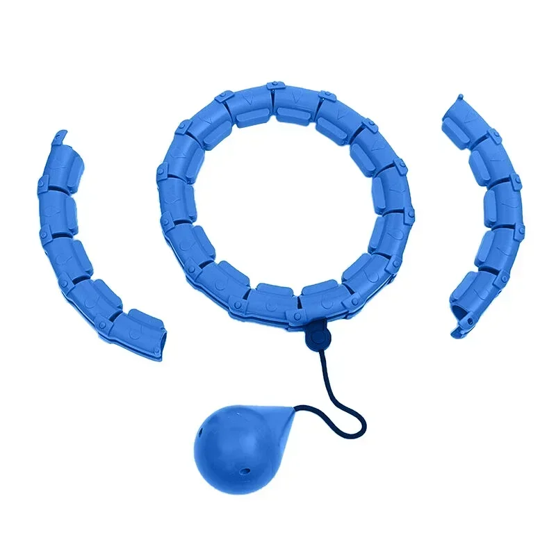 Adjustable Sport Hoops Abdominal Thin Waist Exercise Detachable Massage Hoops Fitness Equipment
