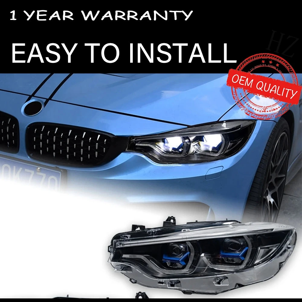 

Headlight For BMW F32 2012-2019 F82 M4 GTS Car автомобильные товары LED DRL 425i 428i 430i 435i F36 F80 F33 Car Accessories