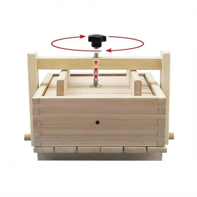 DIY Wooden Tofu Press Mould Set Homemade Cheese Tofu Mold Soybean Curd Making Mold Kitchen Accessories Cooking Tool kitchen utensils tofu mold
