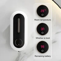 New Smart Induction Wall-Mounted Soap Dispenser Touchless Liquid Soap Dispenser Waterproof Automatic Soap Dispenser for Bathroom 1