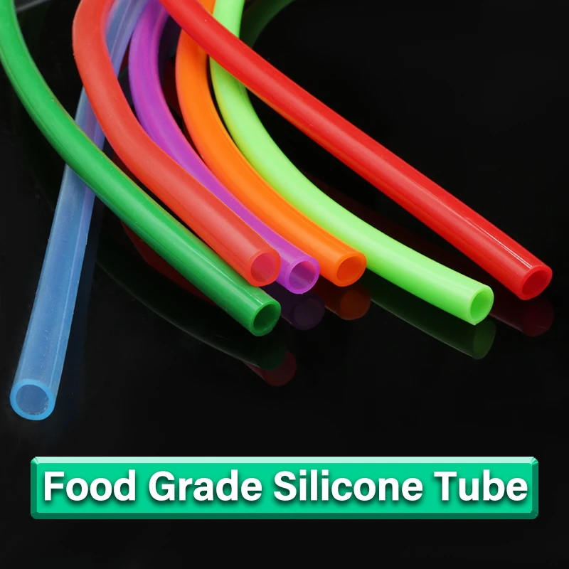 SILICON TUBE FLUO VERT ou ROSE main image 0