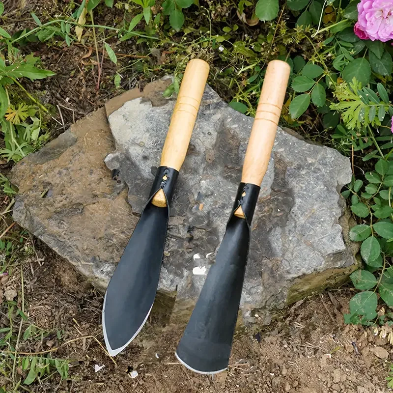 Multifunctional Garden Shovel Thickened Iron Weeding Hoe