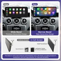 Écran tactile multimédia ultra performant pour Mercedes Benz Classe A/B CLA GLA W176 W246 2013-2015 NTG4.5 Radio Android Auto CarPlay sans fil 3