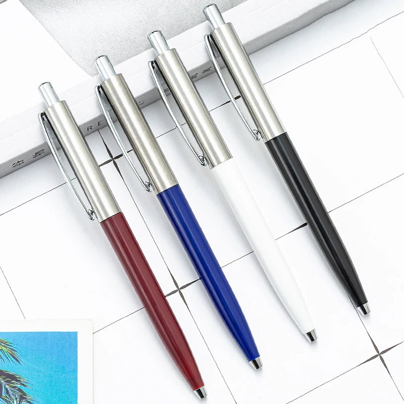 

Fashion Design Luxury Business Men Writing Ballpoint Pen High Quality School Student Stationery Gift Pen Can Make Logo