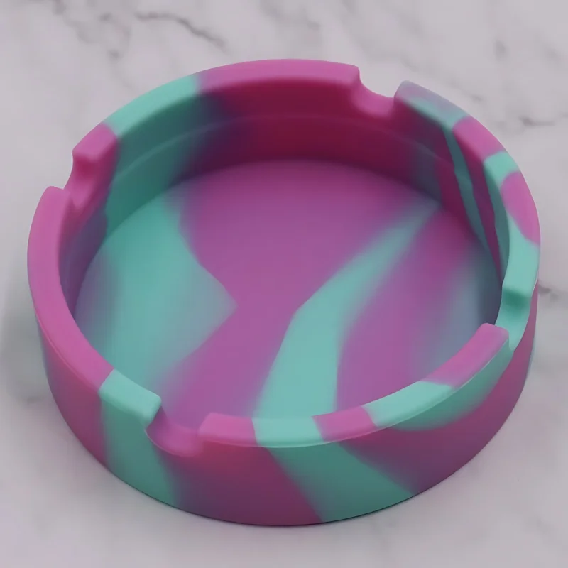 Marble Pattern Silicone Ashtray Valentine's Day Gift for Him