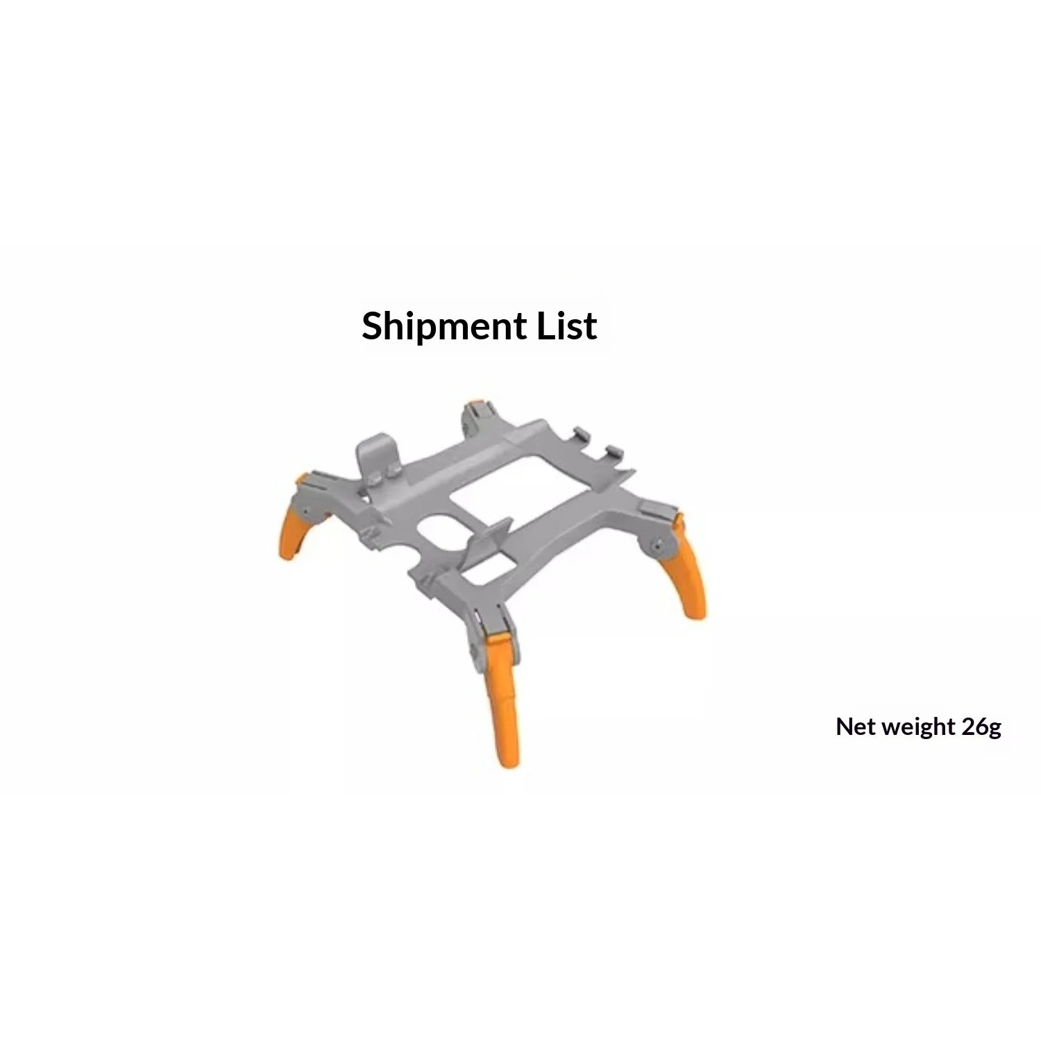 충격 흡수 랜딩 기어는 DJI Air 3 짐벌 가드 스탠드와 호환되며 안정성 향상을 위한 확장된 높이 다리가 있습니다.