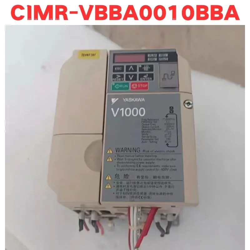 

Second-hand CIMR-VBBA0010BBA Inverter Tested OK