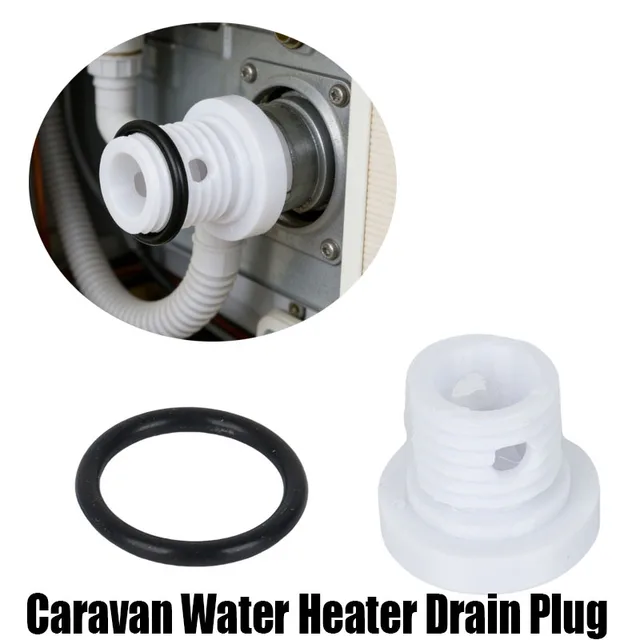 Pièces de rechange pour le bouchon de vidange du chauffe-eau de caravane pour Carver MK 11 après 1987, accessoires de camping-car, bouchon de vidange en plastique 1