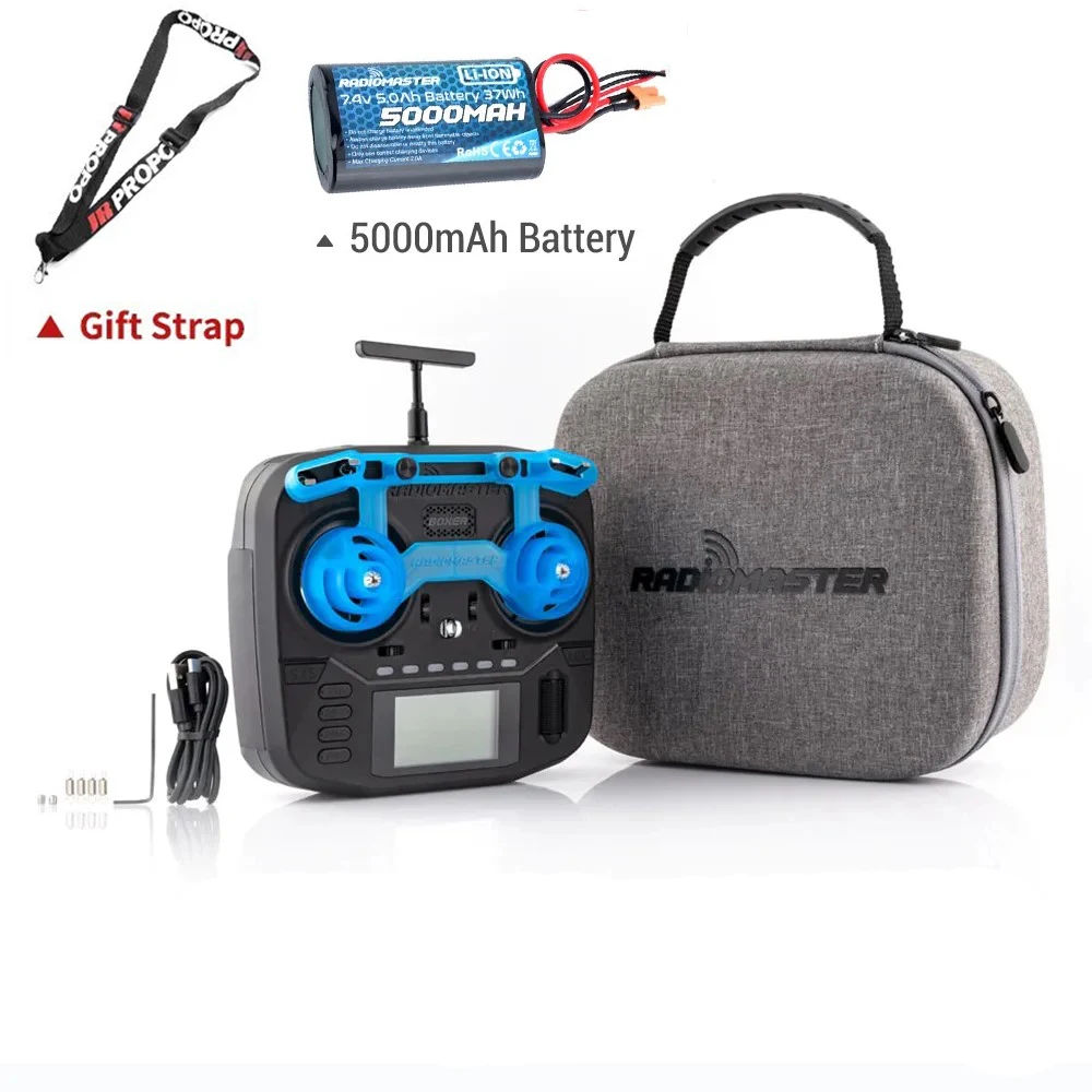 RadioMaster Boxer Elrs + バッテリーセット(2個) RadioMaster Boxer Radio Controller ELRS 2.4G FCC LBT M2 RC