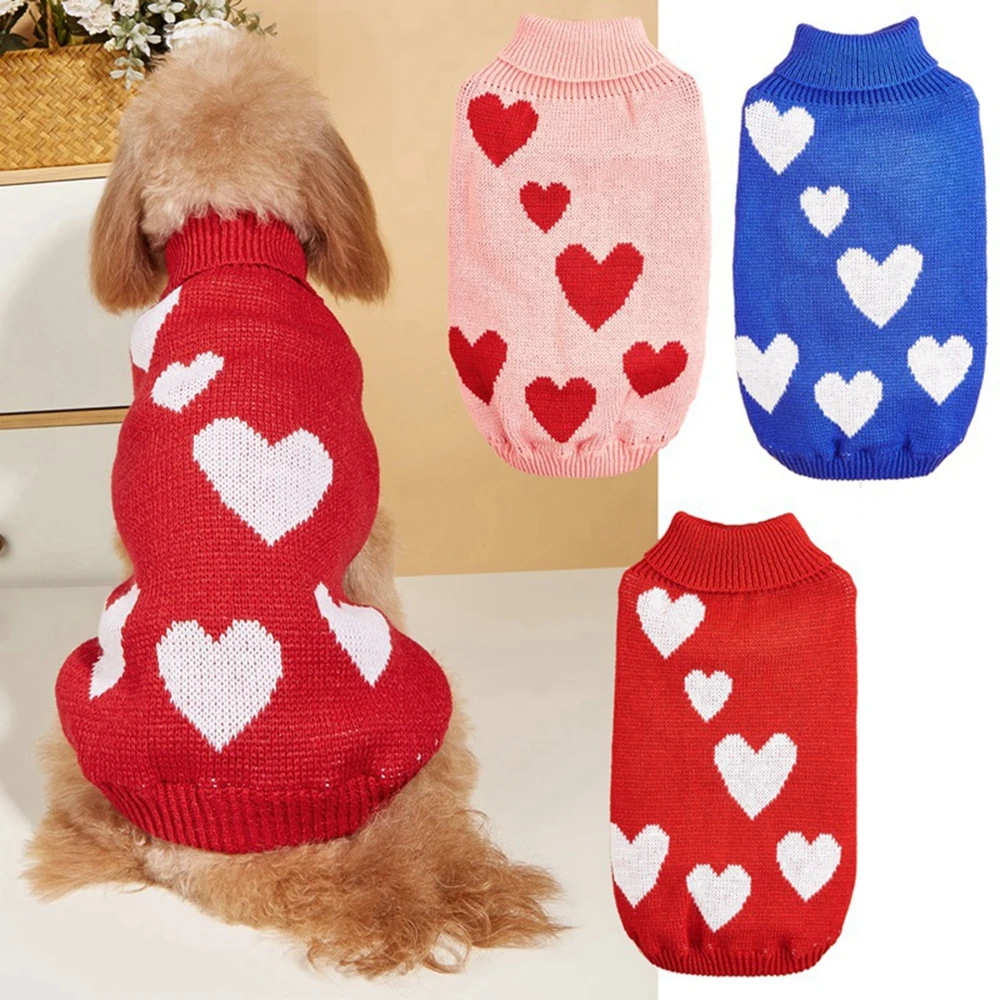 Red Heart Dog Sweater