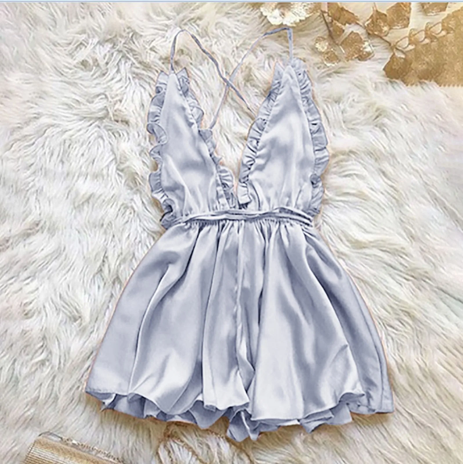 فستان نسائي مثير بدون ظهر 5