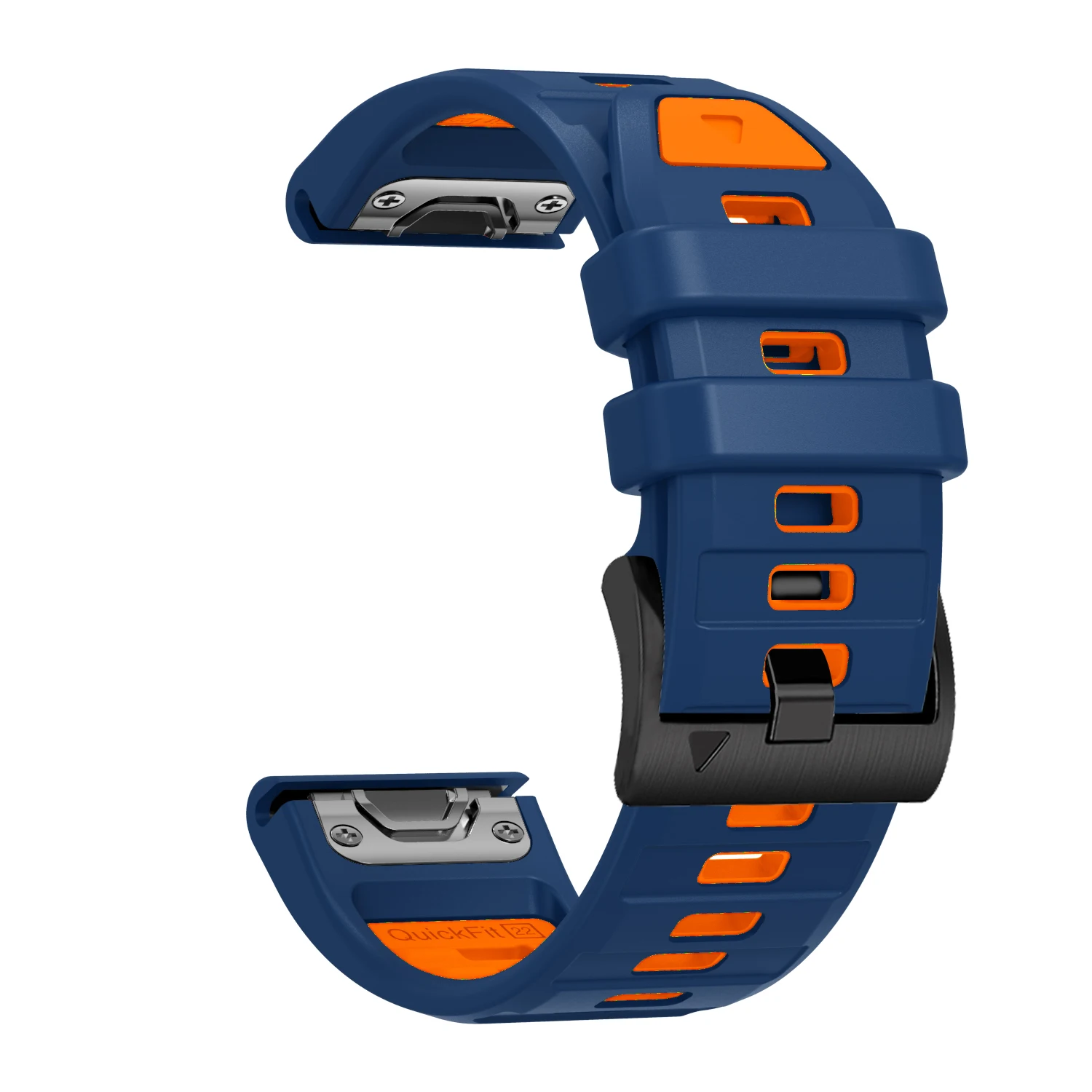 Premium Silicone QuickFit Watch Strap - Versatile and Durable Adjustable Wristband