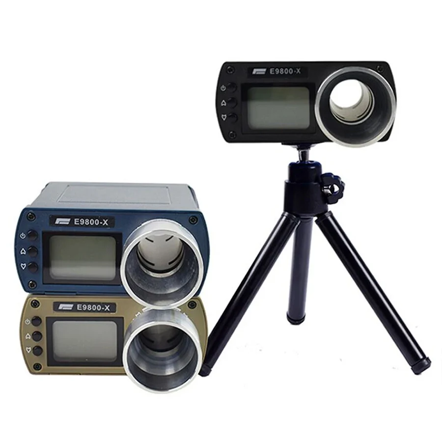 E9800-X Bullet Firing Speed Chronograph Shooting Measuring Instruments Chronograph for Shooting LCD Chronoscope Tools