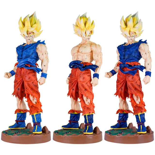 Dragon Ball Z Filho Goku Figura, GK Super Saiyan Filho Goku Action Figure,  PVC Vegeta Coleção Estátua, modelo de brinquedos, 43cm