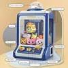 Mini Claw Plush Machine Toys for Children Electric Play Game Candy Prizes Vending Doll Arcade Machines Music Kids Christmas Gift 4