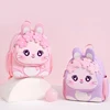 Toddler Backpack for Girls 3-5 Years Old Cartoon Pink Rabbit School Bags Kindergarten Kids Kawaii Bag Mochila Infantil Escolar 2
