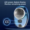 Electric Shaver Portable Razor Man Travel Wet And Dry USB Rechargeable Shaver Type-C Charging Mini Shaving Machine for Men 4