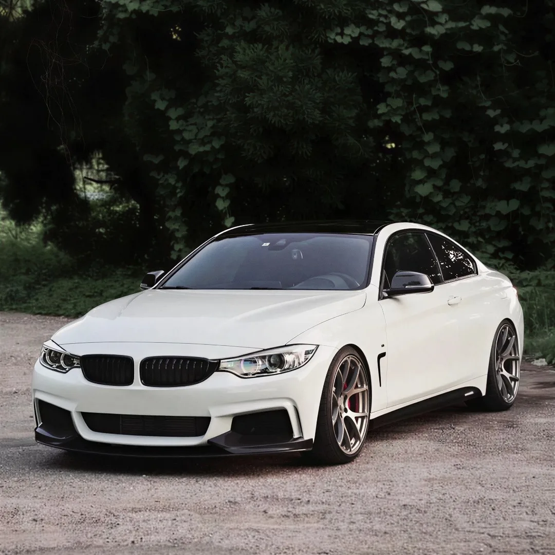 프론트 디퓨저 범퍼 립 턱 스플리터 에어댐 가드 튜닝 카 액세서리 BMW 4 시리즈 F32 F33 F36 M 스포츠 2013-2020용