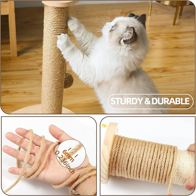 고양이 긁기 밧줄: 고양이 타워에 생명을 불어넣는 비결