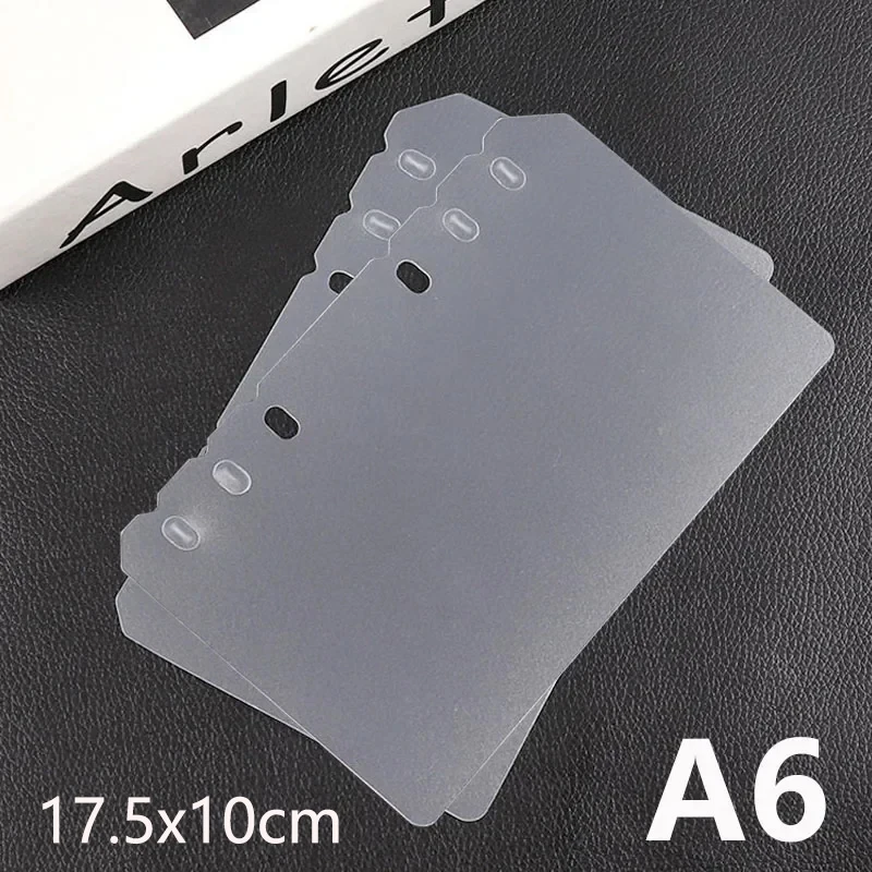 2-Piece Set: Plastic Loose-Leaf Index Dividers