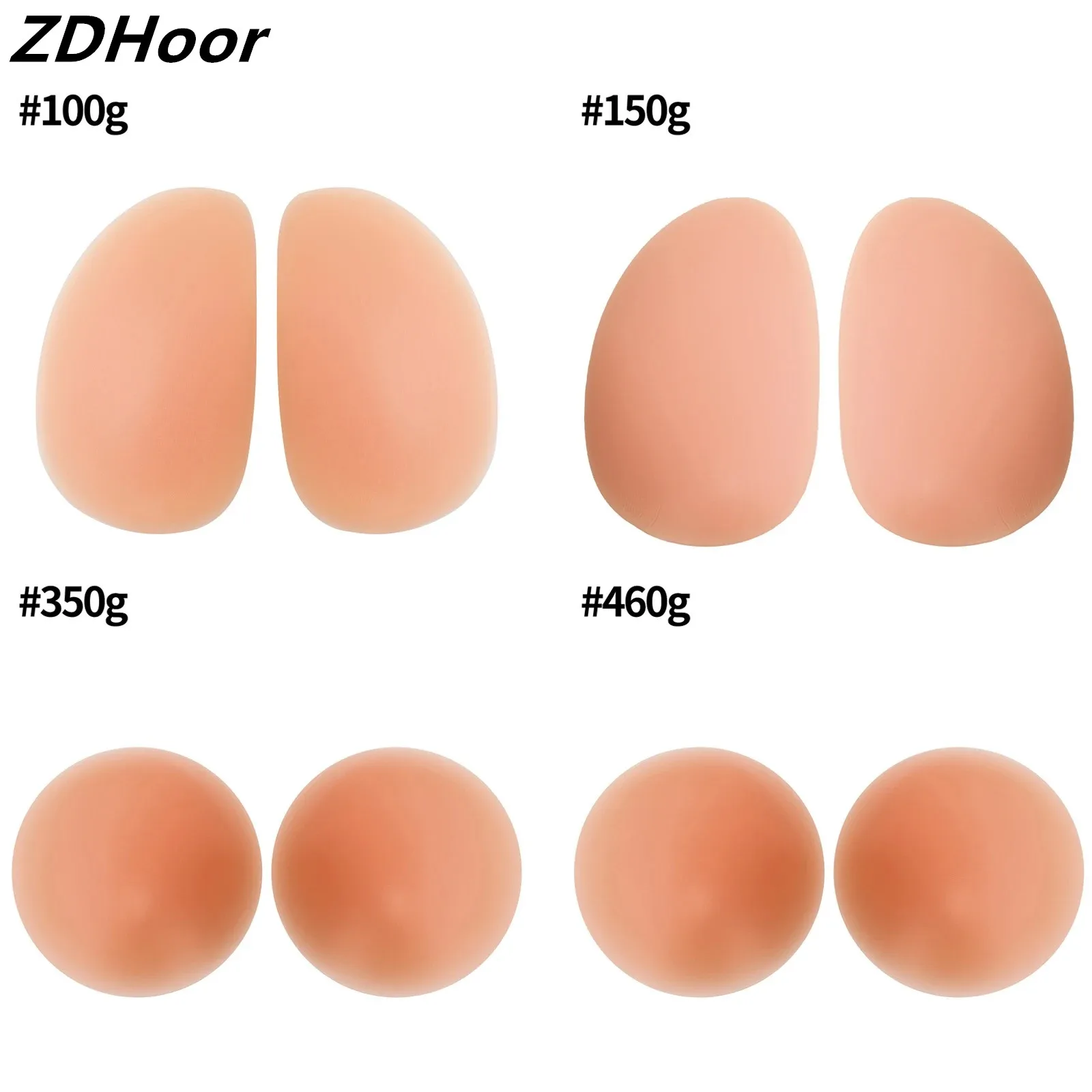 

2Pcs Silicone Chest Pad Butt Lifter Flexible Shapewear Hip Pads Big Butt Helper for Skiing Hip Protector Curvy Figure