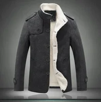 Customizable Men's Jacket Men Fleece Casual Coats Jacket 2