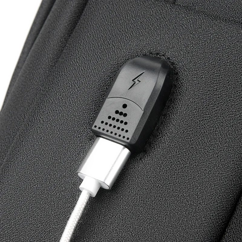 New Anti Theft Oxford Backpacks High Quality Men 14 Inch Laptop Backpack for School Travel Business Male Casual USB Charging Bag 4