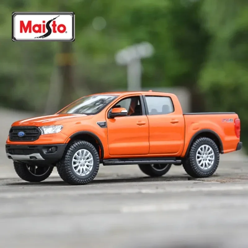 

Модель автомобиля Maisto 1:27 Ford Ranger 2019 из сплава, модель литая металлическая модели автомобиля, имитация коллекции, детские игрушки, подарки