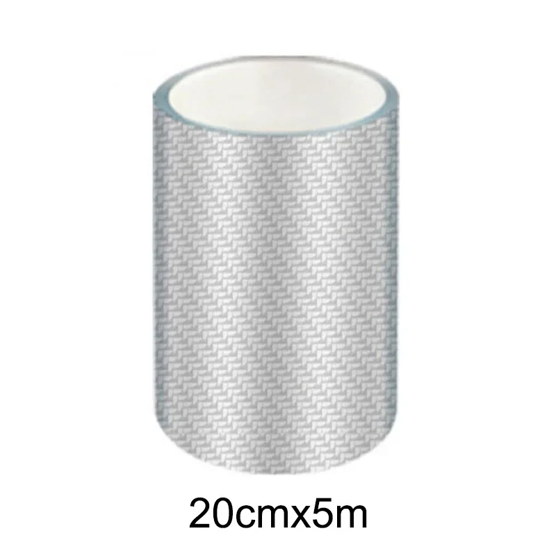 thumbnail image 1 of Moldura de fibra de carbono transparente para umbral de coche, tira de parachoques, película para umbral de puerta, protectores antiarañazos, pegatina para coche, 1 of 5