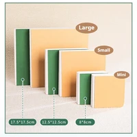 Блокнот для рисования Borrence, 58 листов, ручной блокнот для рисования, 230 г, портативная акварельная бумага, книжка-раскраска, масляная краска, гуашь, блокнот — изображение 5