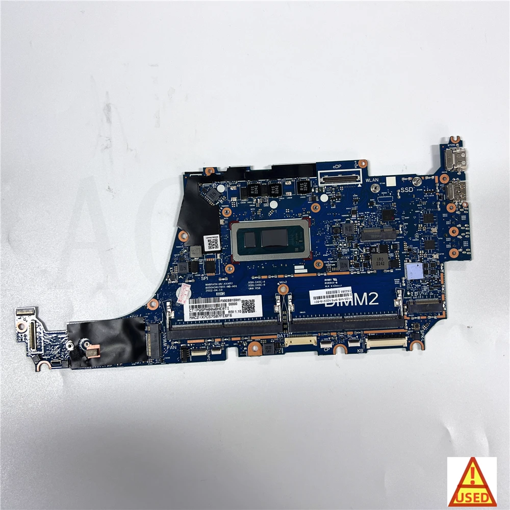 

Laptop Motherboard N22218-601 6050A3417601 For HP 840 G9 WITH SRLFN i7-1265U Fully Tested and Works Perfectly.