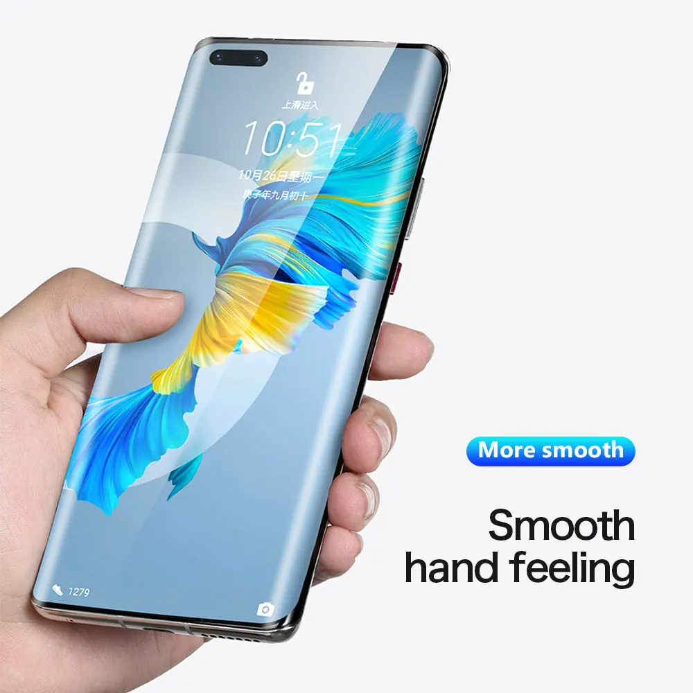 Фото 5-1 шт. закаленное стекло для Huawei mate 50 40 RS 40E 30 30E pro Защитная пленка для экрана P60 Art P50 P40 P30 pro plus HD защитная пленка №4